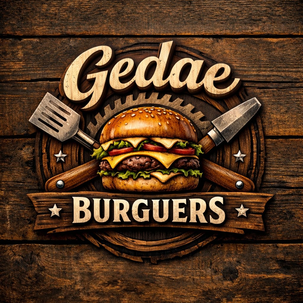 Gedae Burgers Logo